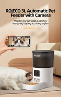 Automatischer Katzen & Hunden Futterspender mit Kamera